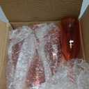 12 Pcs Champagne Flutes 5.4OZ Plastic Champagne Glasses Wine Glasses Plastic Goblets for Parties Mimosa Bar Glasses Stemmed Drinking Cups for Wedding Celebration Christmas Birthday Bride (Clear Red)