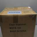 HAINARverS Folding Chair Covers, 100PCS Upgrade Universal Fitted Stretch Spandex Chair Cover Protector for Wedding,Party,Banquet, Celebration (White, 100 PCS)