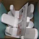 Door Lever Lock (3 Pack) Prevents Toddlers from Opening Doors. 3.25" L * 1.5" W * 4.5" H Easy One Hand Operation for Adults. Durable ABS with 3M Adhesive Backing. Simple Install, No Tools Needed