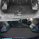 Sunsdrew Trunk Cargo Liner for 2023-2025 Kia Sportage Accessories (Include Hybrid), Rear Cargo Mat Trunk Mat All Weather Protection TPE Rubber Raised Edge (Not for PHEV)