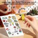 Compatible with Liene PixCut S1 Sticker Paper -100 Sheets of 4x7 Printable Sticker Paper,Water & Oxidation-Proof,Only for Liene PixCut S1(Only Paper,100 Sheets) ﻿