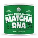 MATCHA DNA Certified Organic Matcha Green Tea Powder (8 oz TIN CAN) 10/2027