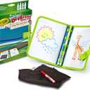 Crayola Washable Dry Erase Travel Pack, Whiteboard for Kids, Ages 4, 5, 6, 7