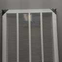 Fits 20x25 Duct Opening | Filter Included Steel Return Air Filter Grille by Handua [Removable Door] | Vent Cover Filter Grill | White | Outer Dimensions: 22 5/8"W X 27 5/8"H