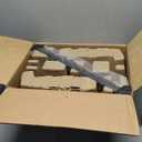 HUANUO Triple Monitor Mount for 17 to 32 inch Screens, Adjustment Gaming Triple Monitor Stand with Swivel, Tilt, Rotation, Clamp & Grommet Kit (Black)