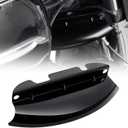 PBYMT Motorcycle Lower Triple Tree Wind Deflector Compatible with Harley Davidson Touring Street Glide Road Glide Electra Glide Road King FLH/T FLHX 2014-2023, Vivid Gloss Black
