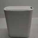 Cesun Motion Sensor Trash Can, 5 Gallon Automatic Bathroom Garbage Can with Lid, Touchless Smart Plastic Slim Wastebasket for Bathroom, Office, rv, Bedroom, Living Room, White