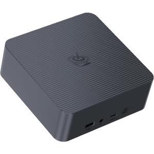 Beelink EQi12 Mini PC, Mini Desktop Computers with 12th Generation i7-12650H(Turbo 4.7Ghz, 10C/16T), 24G LPDDR5 5200MHz + 500GB M.2 2280 PCle4.0x4 SSD, WiFi 6, Dual 1000Mbps, Dual HDMI, BT 5.2