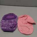 2 Pieces Dog Sweaters for Small Dogs Fall Winter Dog Clothes Female Fleece Puppy Sweater Warm Thick Outfit Pet Small Dog Sweater for Boy Girl Dogs, XXS (Purple+ Pink)