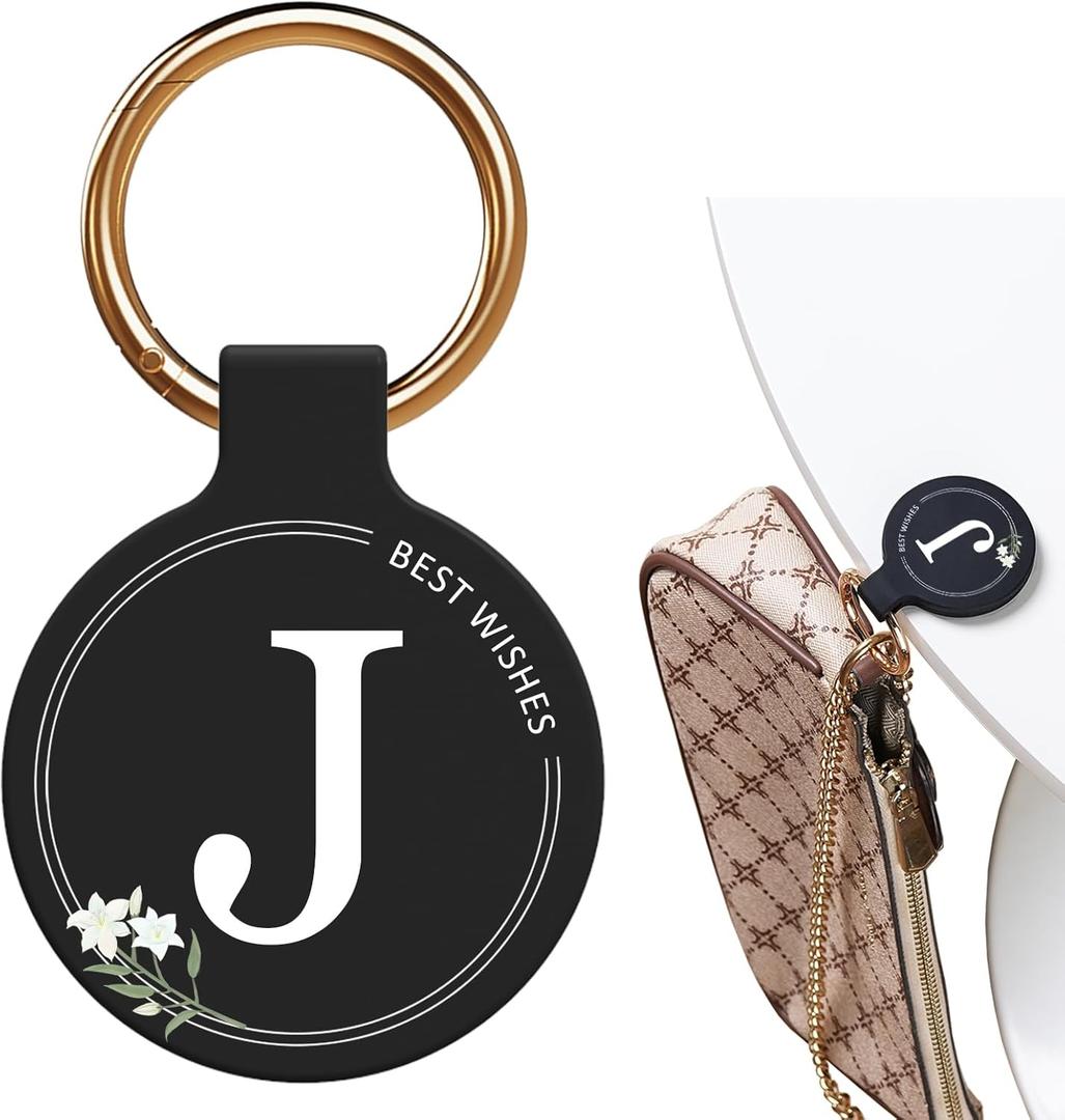 Magnetic Purse Holder - Handbag Hanger with Strong Magnetism, Beautiful Lily Hook for Women, Valentine's Day Gift, Suitable for Table, Locker Room, Restroom