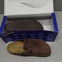 Birkenstock Unisex Boston Soft Footbed Clog Slip On Mule Sandal, Habana Oiled Leather, 36, 5-5.5 Women/3-3.5 Men