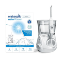 Waterpik Ultra Professional Water Flosser, 7 Tips, Advanced Pressure Control System, 10 Settings, Dental Plaque Removal Tool, White, WP-660UK, 2pin UK Bathroom Plug, Packaging may vary