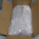 50Pcs 9.1Inch Plastic Disposable Cake Cutter Cake Server Cutting Spatula Knives Pie Pizza Pastry Slicer Serving Utensils for Kitchen Wedding Buffet (Clear)