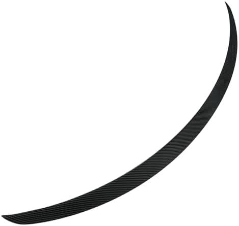 BDBO Rear Spoiler Wing Compatible with Tesla Model 3 Highland 2024+ Gen 2 | Carbon Fiber Look P Style Performance Rear Trunk Lid Spoiler,Model 3 Accessories