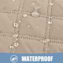 Smiry Waterproof Reversible Pet Couch Covers for Dogs | Pet Friendly, Soft Fabric, Washable Sofa Furniture Protector for Dogs Cat Kids, Checkered (40"x80", Taupe/Beige)