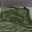 DecorUhome Spring Couch Throw Pillow Covers 18x18 Set of 2, Decorative Soft Velvet Modern Cozy Chenille Pillow Cases with Elegant Design for Sofa Bed Living Room Home Decor, Moss Green