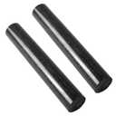 (2 Pack) Round Acetal Copolymer Rods - Standard Tolerance 2-Inch Diameter and 12-Inch Length Opaque Black Acetal Copolymer Rods Meets ASTM D6778 Specifications Perfect for Non-Marring Fixtures