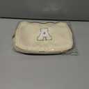 2025 Graduation Gifts for Her Women Girls,Personalized Belt Bag Waist Packs Trendy Fanny Pack Crossbody Bags,Initial White A,Cream Bag