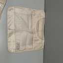 BAGSMART Travel Toiletry Bag, Crush Toiletry Bag for Women, Wide-open Puffy Toiletry Bags for Traveling, Large Travel Cosmetic Makeup Bag Organizer for Accessories,Toiletrie, Beige