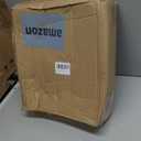 6 Pack Clear Acrylic Single Pocket, Plastic Hanging Wall Mount File Holder for Office Home, Clear