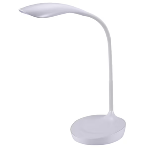 Konnect Gooseneck Desk Lamp, White