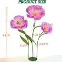 5.8 Ft Giant Artificial Flowers for Decoration,Large EVA Flower Decor,Wedding Arrangements, Birthday Party Banquet Background,Hotel,Office,Window Display (Pink)