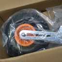 Heavy Duty Boat Launching Wheels, Deluxe Transom Trailer Wheel Kit with Quick Release Pins, Pneumatic Tires for Jon Boat Dinghy Fishing Boat