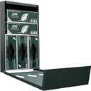 Zero Waste USA 2,000 Commercial Grade Dog Waste Station Refill Roll Bags - (Most Popular) - 40% Thicker than competitor brands - Fits Any Dog Waste Station - 10 Rolls of 200 bags per roll (Opaque Black)