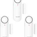 TECKNET Door Alarms When Opened, Window Door Alarm for Kids Safety, 2-in-1 Alarm & Chime, Door Sensor for Home Security, 3-Level Volume Control, Window Alarms for Garages, Apartment, 3Pcs