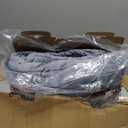 Homemate Electric Heated Blanket Twin - 62"x84" Heating Bed Blankets Throw with 10 Heating Levels 8 Hours Auto Off Fast Heating Over-Heated Protection Ultra Soft Warm Flannel ETL Certified Grey