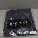 Rekucci Womens Secret Figure Pull-On Wide Leg Jeans Stretch Denim, Flattering Fit, All-Day Comfort, Size 14