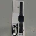 Tensky Smart Watch for Men/Women Android & iPhone, Alexa Built-in, 1.8" Touch Screen Fitness Tracker with Answer/Make Calls, 3ATM Waterproof Heart Rate/Sleep/SpO2 Monitor, Pedometer, 100+ Sport Modes (Black)