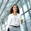 HOSL Black Nylon Lanyards, 100 Pack Bulk Office ID Card Lanyards with Swivel Hook (Modern/Fitted, 19 inches, 1.54lb)