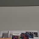 Soobest LED Digital Wall Clock with Seconds, Electric Clock Plug Auto DST Dimmer LED Large Display 10 Inches (White)