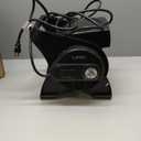 Lasko Portable Utility Fan, 12 289 CFM Pivoting High Velocity Air Mover Blower Fan, 3 Speeds, 2 Accessory Outlets 120V, Black, U12104