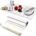 Dish Drying Mat Stone Bath Mat Diatomaceous Earth Stone Drying Mat For Kitchen Counter Sink Bath Mat Quick Dry Non Slip Foldable Dish Drying Rack Mat Large(24"16" White)