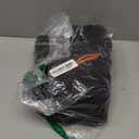 Gash Hao Mens Snow Ski Waterproof Softshell Snowboard Pants Outdoor Hiking Fleece Lined Zipper Bottom Leg (32W x 32L, Black)