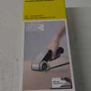 HOTO EdgeFlow Cordless Electric Scissors, Titanium Blade & LED Display, Rechargeable Cardboard Box Cutter, Self-Sharpening & Tool-Free Easy-Swap, Safety Lock, for Cardboard, Carpet, Leather, Crafting