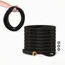 Itsonestep Garden Hose 25ft, 3/4" GHT Non-Expanding Water Hose Lightweight, Flexible Garden Hose Kink-Free, Sturdy, High-Pressure, Abrasion Resistant Hoses for Yard, Garden