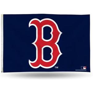 MLB Red Sox "B" Logo 3 x 5 Foot Banner Flag