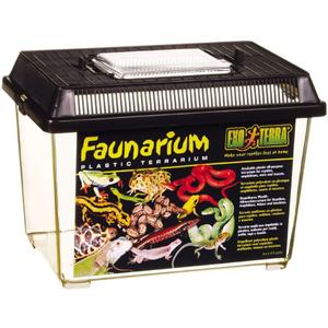 Exo Terra Faunarium, Plastic Reptile Terrarium, Small, PT2255