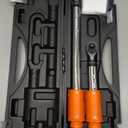 VEVOR Digital Torque Wrench 3/8 1/2 Inch Drive, 0-44.25FT.LB(0-60Nm)/0-162.26FT.LB(0-220Nm) 2% Accuracy, Electronic Torque Wrench with Preset Mode,Vibration,Buzzer,LED Notification,5Units of Measure