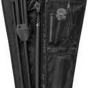 Geekria for Creators Microphone Boompole Carry Bag, Boom Pole Telescopic Mic Bag Compatible with Rode Boompole, Neewer NW-7000, LyxPro MPL-10, On-Stage MS7700B Boompole Stand (Black)