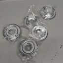 Quartet Strong Magnets, Glass Whiteboard, Dry Erase Board, Large, Clear Rare Earth Magnets, 6 Pack (85391