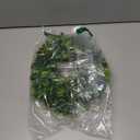 Lvydec Artificial Green Leaves Wreath - 10" Mini-Sized Boxwood Wreath for Window Wall Decor Front Door Home Decoration