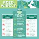 Oxbow Forage Wise Adult Rabbit Food, Bunny Food, Foraging Pellet Mix, 4 lb | Adult Rabbit Pellets, Foraging Mix With Timothy Hay, Vitamins & Minerals, Prevents Selective Feeding, Made in USA (EXP 12/22/27)