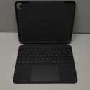 Logitech Combo Touch iPad Pro 13-inch (M4 & M5)(2024 & 2025) Keyboard Case - Detachable Backlit Keyboard with Kickstand, USB Connectivity, Comfortable Typing, Multi-use Mode - Midnight Black