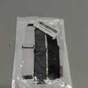 Quick Release Watch Band - Choice of Width -18mm 19mm 20mm 22mm 24mm Watch Bands, Solo Loop Adjustable Elastic Nylon Watch Straps Replacement Wristband for Men Women (Black+Grey+White)