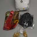 Pirate Costume Women Dress White Pirate Dress with Corset Necklace Bandana Headscarf Accessories (X-Large)