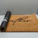 THEODORE MAGNUS Door Mat - Welcome Mat for Front Door with Non-Slip Backing - Durable Coir Doormat - Perfect for Outside Entrance and Entryway Matt - Outdoor/Indoor - Gather - 17" x 30"